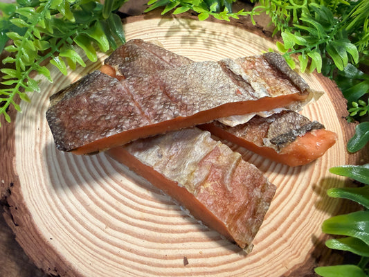 Fish Skin and Chicken Sticks