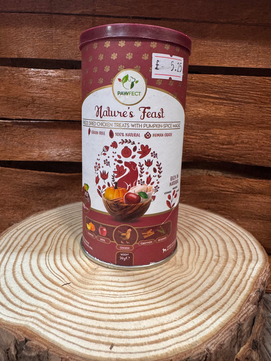 Freeze-Dried Chicken With Pumpkin Spice Magic