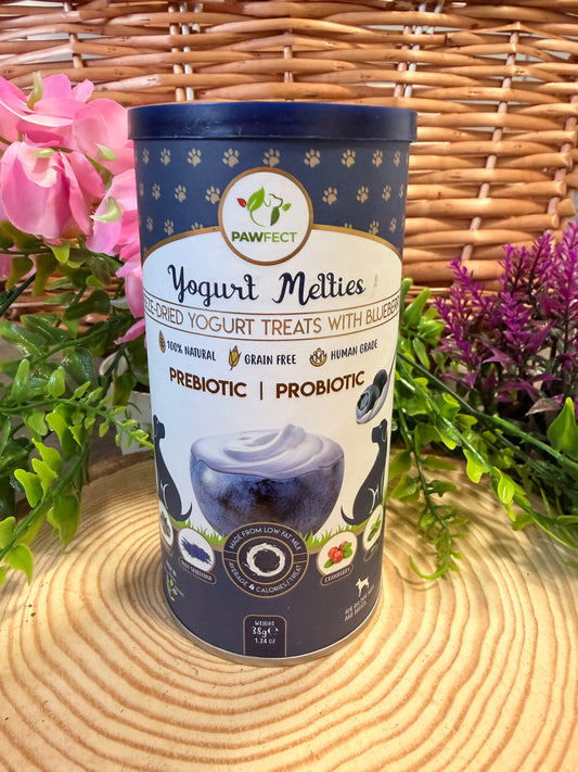 Freeze Dried Yogurt treats with Blueberry