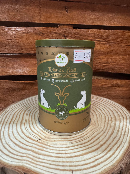 Freeze-Dried Goat Meat Treats