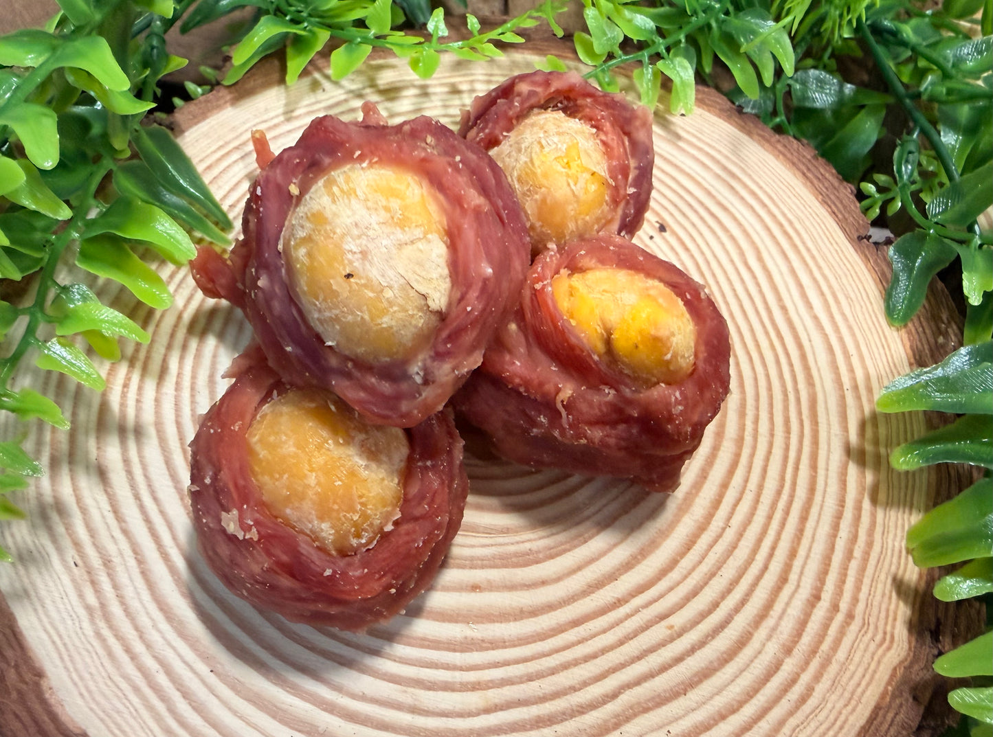 Egg Yolk wrapped in Duck