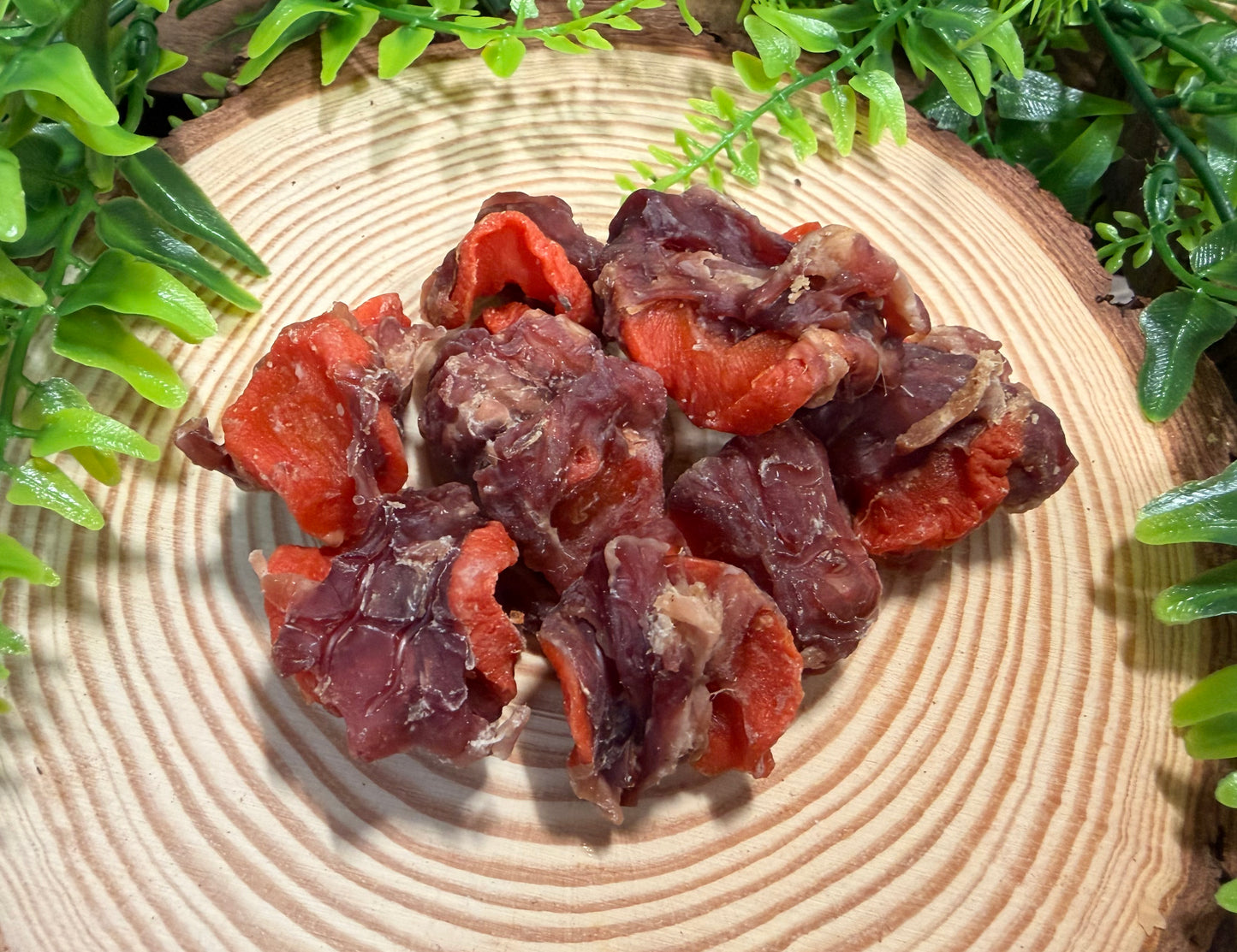 Carrot Chips wrapped in Rabbit