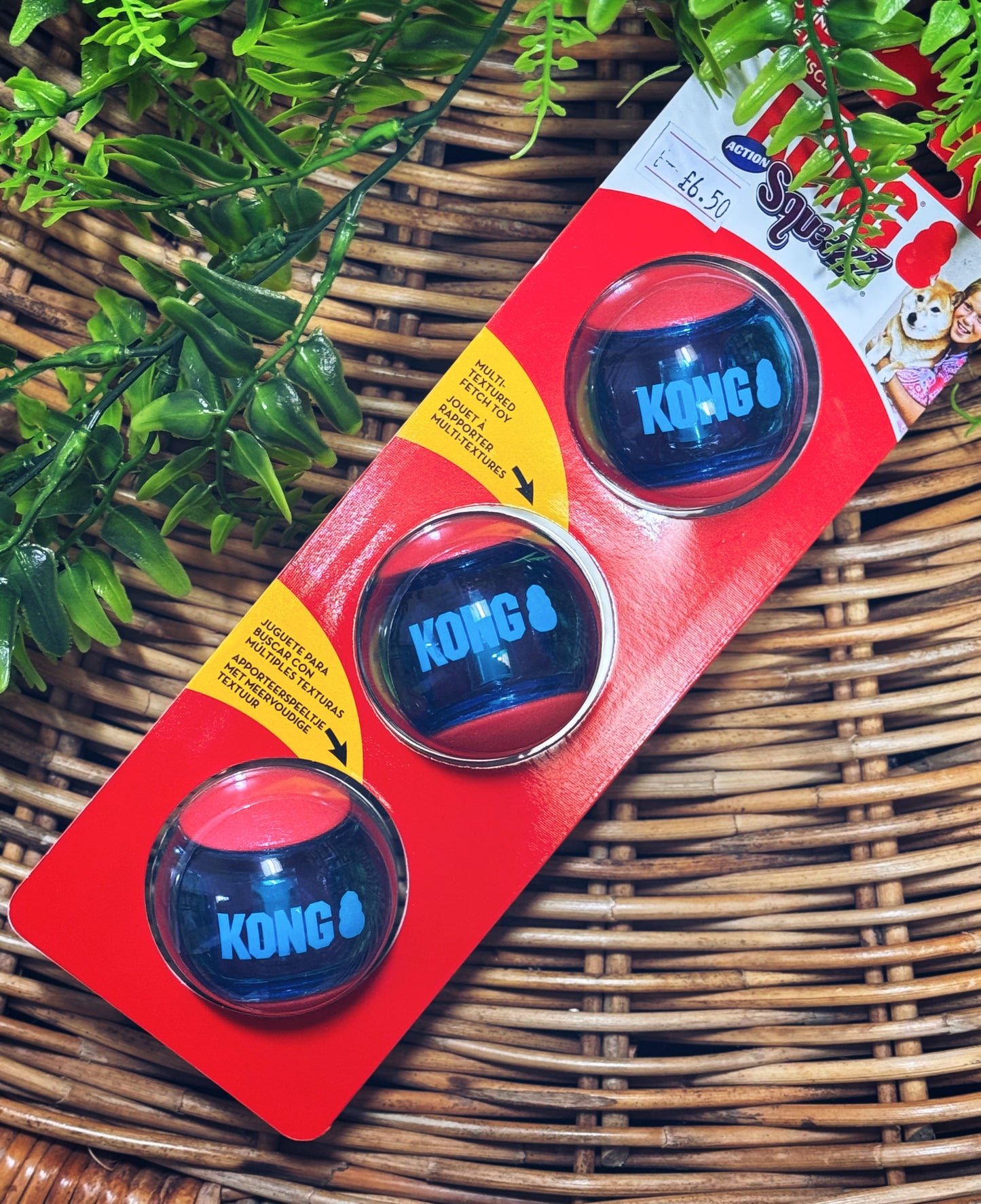 Kong Squeezz Balls